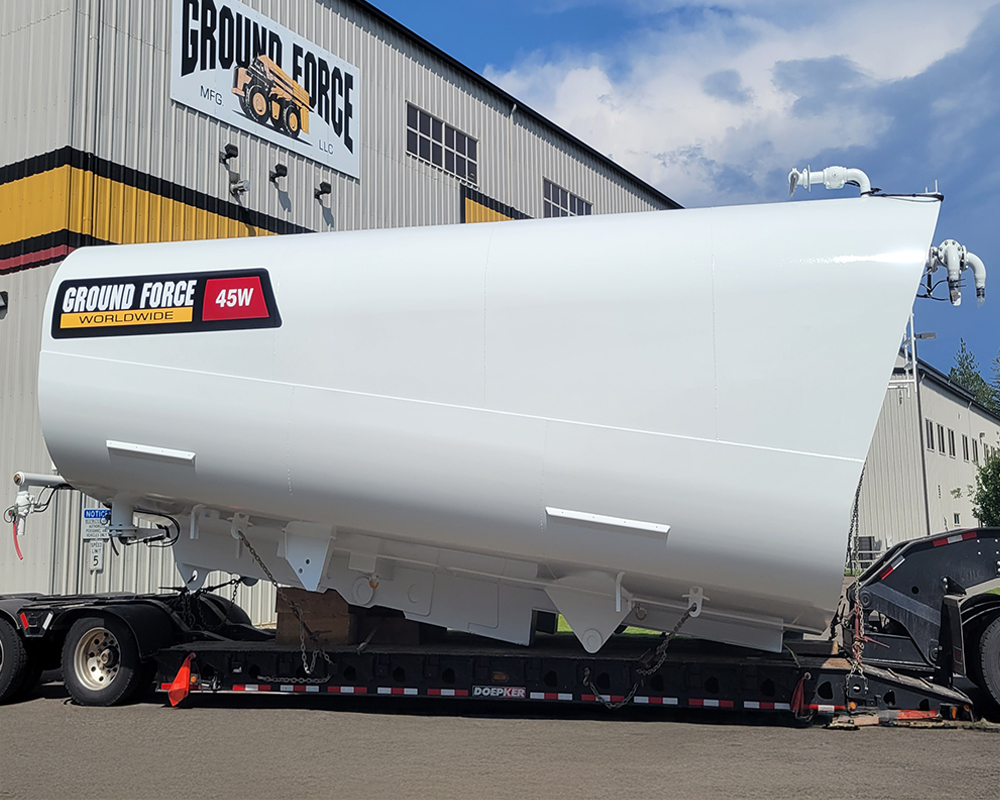 45,000 gallon water tank kit for Komatsu 830E